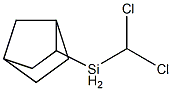 ビシクロ[2.2.1]ヘプタン-2-イル(メチル)ジクロロシラン 化学構造式