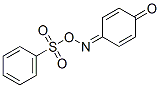 4-[(フェニルスルホニルオキシ)イミノ]-2,5-シクロヘキサジエン-1-オン 化学構造式