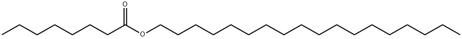 octadecyl octanoate Structure