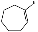 1-ブロモ-1-シクロヘプテン 化学構造式