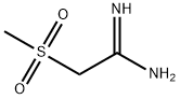 2-(METHANESULPHONYL)ACETAMIDINE Struktur