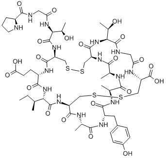 GUANYLIN (HUMAN) 结构式