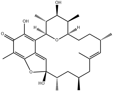 KENDOMYCIN, 183202-73-5, 结构式