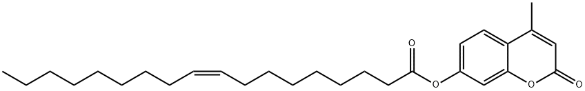 4-甲基伞形酮油酸酯,18323-58-5,结构式