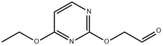 Acetaldehyde, [(4-ethoxy-2-pyrimidinyl)oxy]- (9CI) Struktur