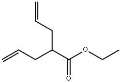 ETHYL-2-(3-ALLYL)-4-PENTENOATE 化学構造式