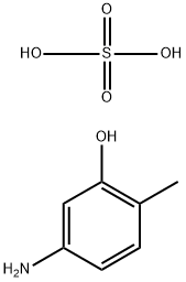 5-Amino-2-methylphenol sulfate Struktur