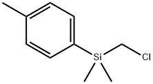 4-[(Chloromethyl)dimethylsilyl]toluene Struktur