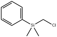 CHLOROMETHYLDIMETHYLPHENYLSILANE Structure