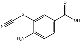 4-amino-3-thiocyanatobenzoic acid Structure