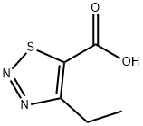 4-乙基-1,2- 3-噻二唑-5-羧酸, 183302-40-1, 结构式