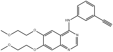 Erlotinib Structure