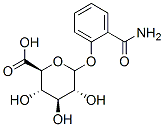 サリチルアミドグルクロニド 化学構造式