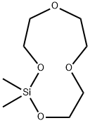 1,1-二甲基硅杂-11-冠醚-4 结构式