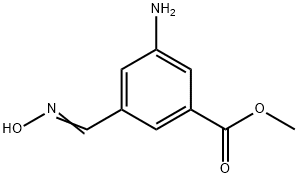 Benzoic acid, 3-amino-5-[(hydroxyimino)methyl]-, methyl ester (9CI)