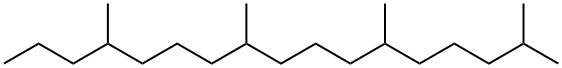 2,6,10,14-TETRAMETHYLHEPTADECANE Structure