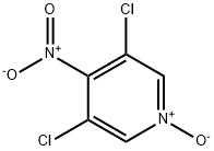 3,5-二氯-4-硝基吡啶N-氧化物,18344-58-6,结构式
