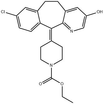 3-Hydroxy loratadine Structure