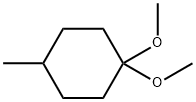 4-Methylcyclohexanone dimethyl acetal, 18349-20-7, 结构式