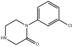 1-(3-氯苯基)-2-酮哌嗪, 183500-70-1, 结构式