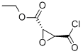 Oxiranecarboxylic acid, 3-(chlorocarbonyl)-, ethyl ester, (2S-trans)- (9CI) 化学構造式