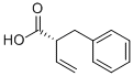 (R)-2-BENZYLBUT-3-ENOIC ACID 化学構造式