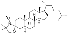 3-DOXYL-5ALPHA-CHOLESTANE, FREE RADICAL Structure