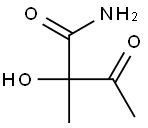 Acetoacetamide, 2-hydroxy-2-methyl- (8CI) Struktur