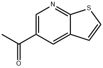 1-(噻吩并[2,3-B]吡啶-5-基)乙酮, 18354-57-9, 结构式