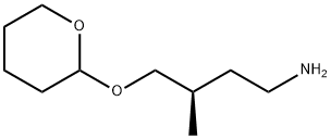 （３Ｒ）３メチル４（オキサン２イルオキシ）ブチルアミン 化学構造式