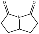 1-アザビシクロ[3.3.0]オクタン-2,8-ジオン 化学構造式