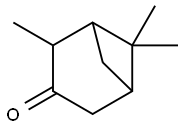 2,6,6-trimethylbicyclo[3.1.1]heptan-3-one Structure