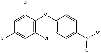 2,4,6-トリクロロ-4'-ニトロ-(1,1'-オキシビスベンゼン) 化学構造式