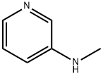 3-(メチルアミノ)ピリジン 化学構造式