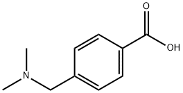 4-二甲胺甲基苯甲酸, 18364-71-1, 结构式