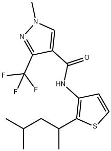 吡噻菌胺, 183675-82-3, 结构式