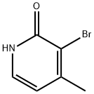 2-Hydroxy-3-bromo-4-methylpyridine Struktur