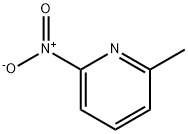 2-ニトロ-6-メチルピリジン 化学構造式