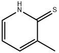 3-Methyl-2(1H)-Pyridinethione Structure