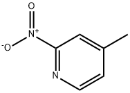 4-メチル-2-ニトロピリジン 化学構造式