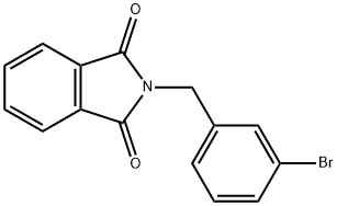2-(3-Bromobenzyl)isoindoline-1,3-dione Struktur
