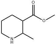 3-Piperidinecarboxylicacid,2-methyl-,methylester(9CI) Structure
