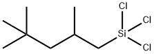 1-トリクロロシリル-2,4,4-トリメチルペンタン 化学構造式