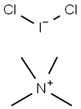 ジクロロよう素酸テトラメチルアンモニウム 化学構造式