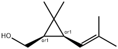 cis-クリサンテモール 化学構造式
