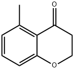 5-甲基苯并二氢吡喃-4-酮, 18385-68-7, 结构式