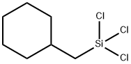 トリクロロシリル(シクロヘキシル)メタン 化学構造式