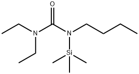 N-TRIMETHYLSILYL-N-N-BUTYL-N',N'-DIETHYLUREA Struktur