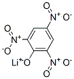 2,4,6-トリニトロフェノキシリチウム 化学構造式