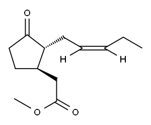 (+/-)-JASMONIC ACID-9,10-D2 METHYL ESTER Struktur